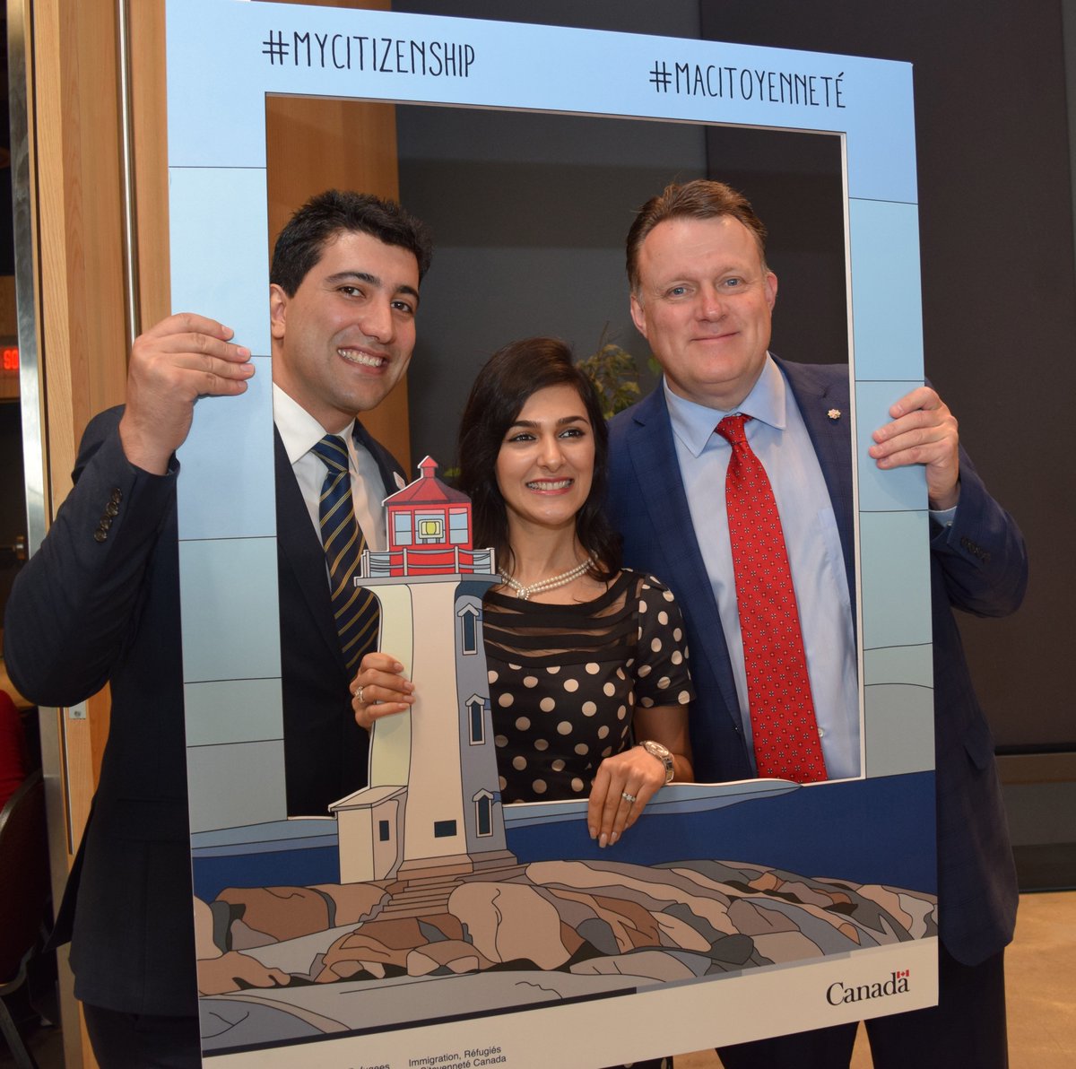 CitImmCanada's tweet photo. Happy #CanadaDay from Halifax! Congratulations to all new Canadians celebrating #MyCitizenship today! 🎉🍁 https://t.co/b0Yhy3MAuQ