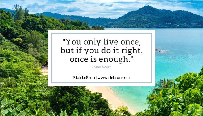 LeBrunAdvisoryG's tweet photo. "You only live once, but if you do it right, once is enough." -Mae West
#executivesintransition #newopportunities #business https://t.co/sBKzxvLy5G