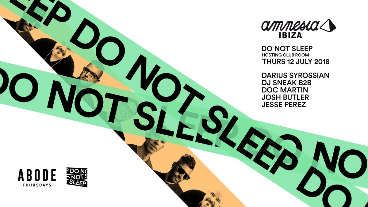 bpamusicuk's tweet photo. .@JessePerezMusic makes his way to the White Isle on 12th July for another epic @DoNotSleepIbiza party π¨
#BPAAgency #BPAArtist #JessePerez #Ibiza2018 #ThursdaysAtAmnesia #DoNotSleep #Rave #Amnesia https://t.co/CbPGsAKkBv