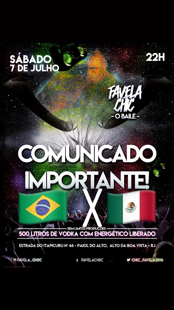 favelachic__'s tweet photo. Galera, está rolando promoção
 no instagram e no Facebook!!!!!

INSTAGRAM https://t.co/xLd5rPRbwZ  

FACEBOOK https://t.co/W7ldQunqlJ 

Confere, participa e BOA SORTE!!!!! https://t.co/DUM6A5ZM1Z