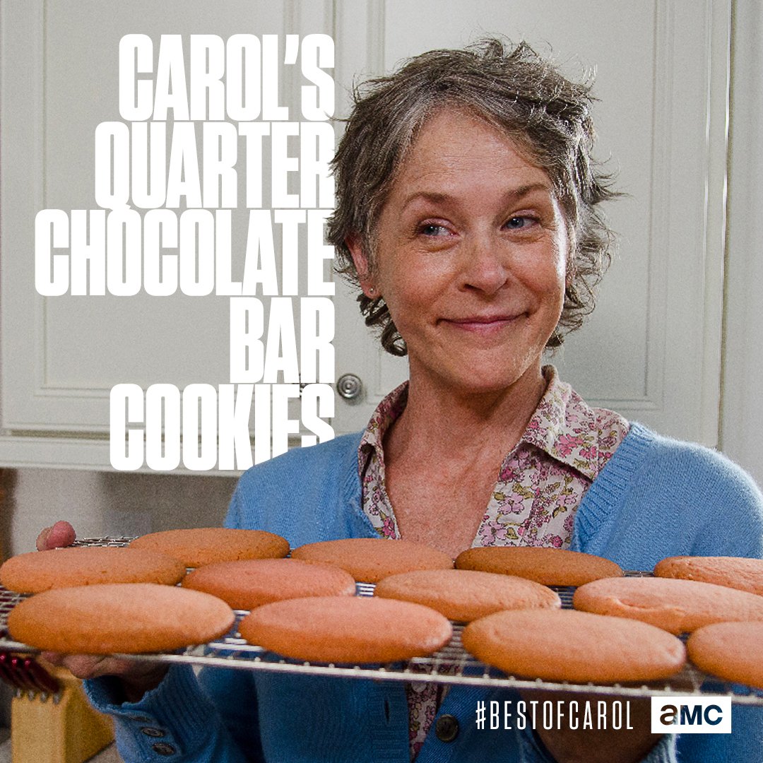 Make some of Carol's cookies so you have some snack during your #BestOfCarol #TWDMarathon. Because duh.