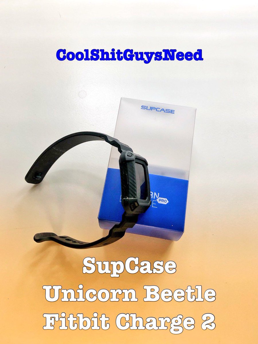 CoolShtGuysNeed's tweet photo. A review of the SupCase Unicorn Beetle Pro band for the FitBit Charge 2 https://t.co/U2ojJ38heJ https://t.co/nDLjUmrafl