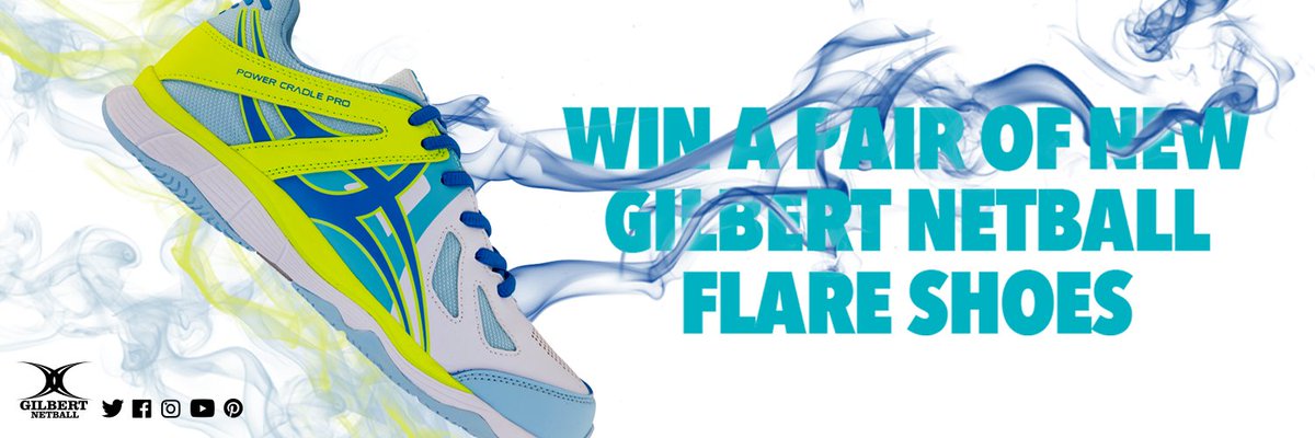 GilbertNetball's tweet photo. **COMPETITION TIME**
How do you fancy winning a pair of the brand new Gilbert Netball Flare shoes?!
Register your interest here: https://t.co/pDkDv7GAzT
#GilbertComp https://t.co/4EcfgiBm4m