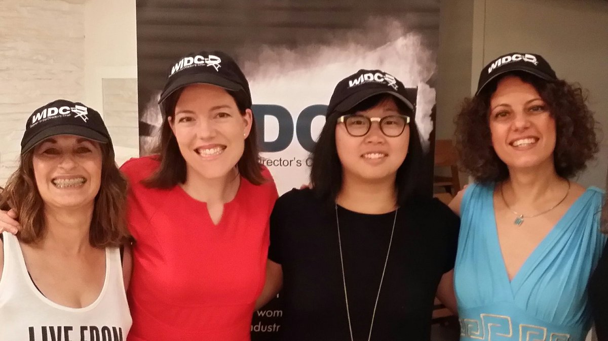 WIDC_ca's tweet photo. DAY 7 - wrap up @WIDC_ca #CAM @FemaleEye #AwardsBrunch - #DirectorHat exclusively 4 #WIDC alumnae -》Congrats @VanessaShah1  @MeeshNeal @joycewongjoyce @sibelguvencfilm https://t.co/1vm821rYXi