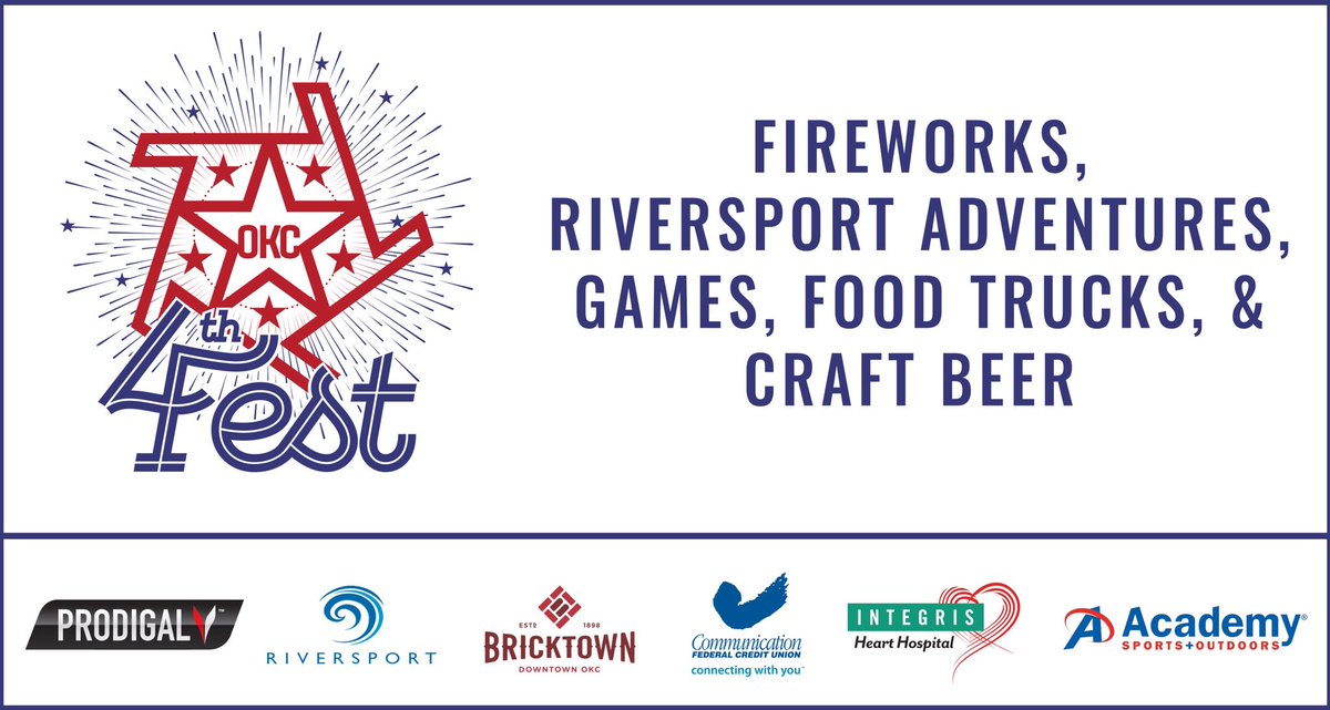 🎆 4th Fest is this Wednesday! Join us at the Boathouse District for all the fun!

🎉 downtown4thfest.com