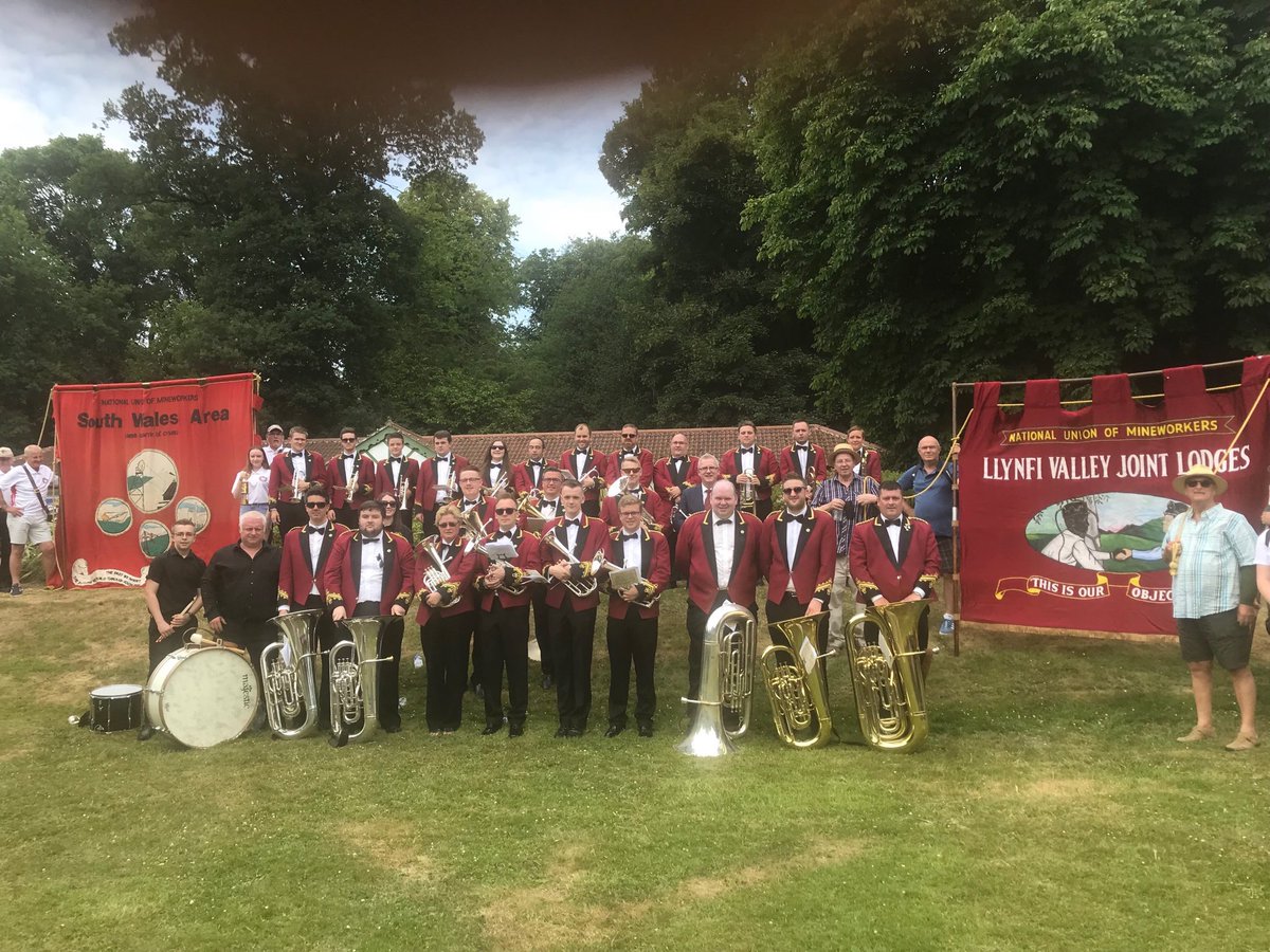 IanPorthouse's tweet photo. ⁦@TredegarBand⁩ what a tremendous day in our home town to celebrate 70 years ⁦of the NHS⁩, great premier of our new piece Legacy by ⁦@tomdavoren⁩ played beautifully by Ian Roberts.
See you at rehearsal tomorrow with Lito Fontana! The rest of the weekend is yours https://t.co/RkxNXkT3KD