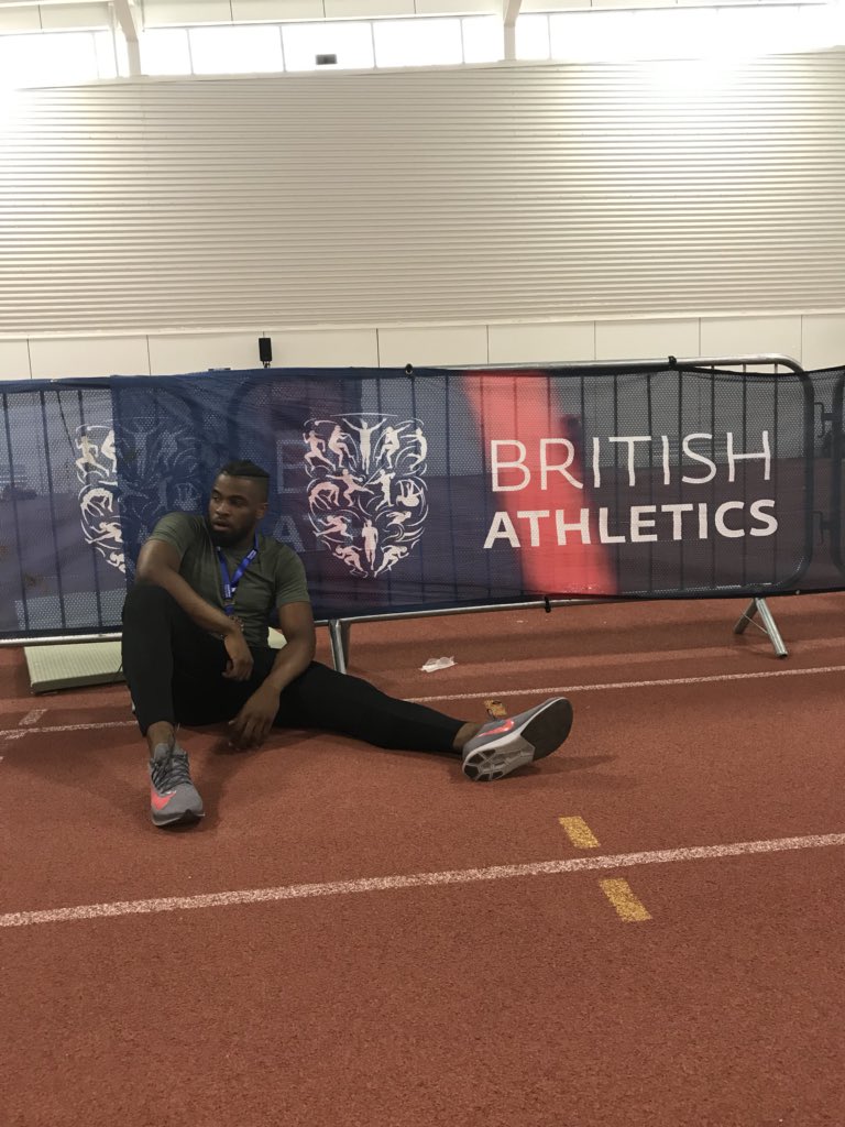 KRileyLaBorde's tweet photo. THIRD FASTEST HURDLER IN GREAT BRITAIN 🇬🇧 and I’m not even pro🤣 #GWAY https://t.co/eYVY6aArj8