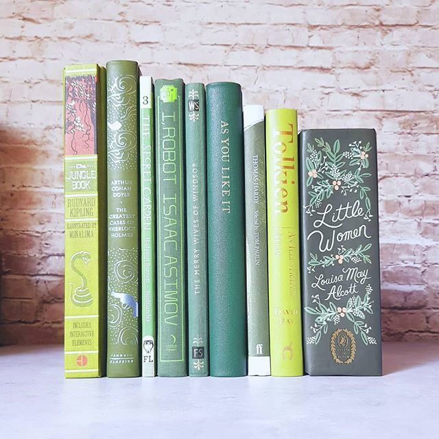 AmpersandLore's tweet photo. "Where you tend a rose my lad, a thistle cannot grow."
°
Today feels like a green books day. °
#secretgarden #thejunglebook #sherlock #sherlockholmes #irobot #williamshakespeare #tolkien #littlewomen #tolkienite #instabook #vscobooks #booklover #bookcoll… https://t.co/3atbezSVrG https://t.co/LA1JDJkXCn