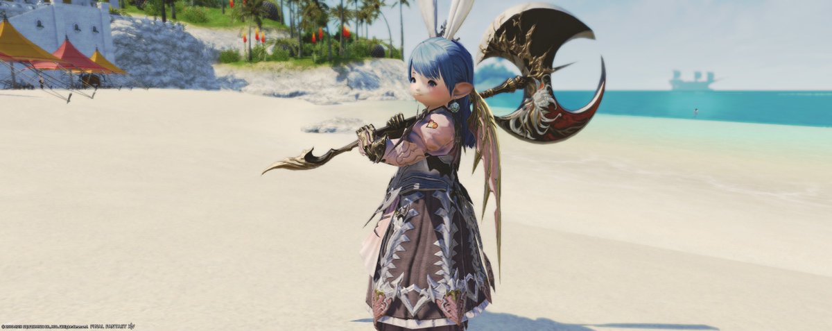かなごらす Ixion على تويتر おはようございます ツクヨミ斧をゲットしました このデザイン 好きです 初見のゆにさん みやびさんと極ラクシュミ討伐 落ちても復活できる崖ですが やはりコワイヨゥ 皆さん 今週もふぁいとですよっ Ff14 おは