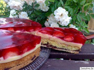 Eine außergewöhnliche #Erdbeertorte mit einem Mürbrteigboden, einem Biskuitboden, #Schokolade und Pudding. Eine Torte für schöne Sommernachmittage.
#lecker #essen #food #yummy
buff.ly/2JhLCCU