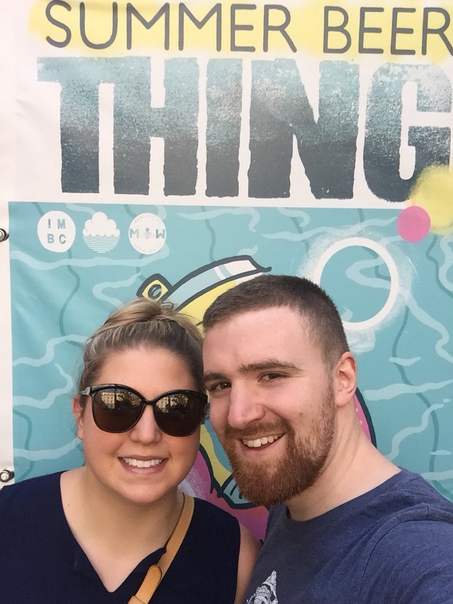 Enjoying round 2 of <a href="/summerbeerthing/">Summer Beer Thing</a> as we <a href="/ssmortimer/">Sarah Mortimer</a> await the travelling man himself <a href="/BDDerailleur/">BrewdogDerailleur</a>