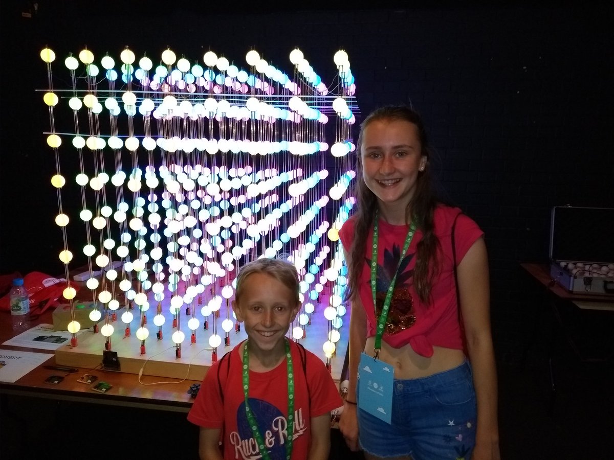 reworguk's tweet image. Cubert 2.0 was a very close second for best thing at #RaspberryFields. Thanks @LMcUnderwood very much.