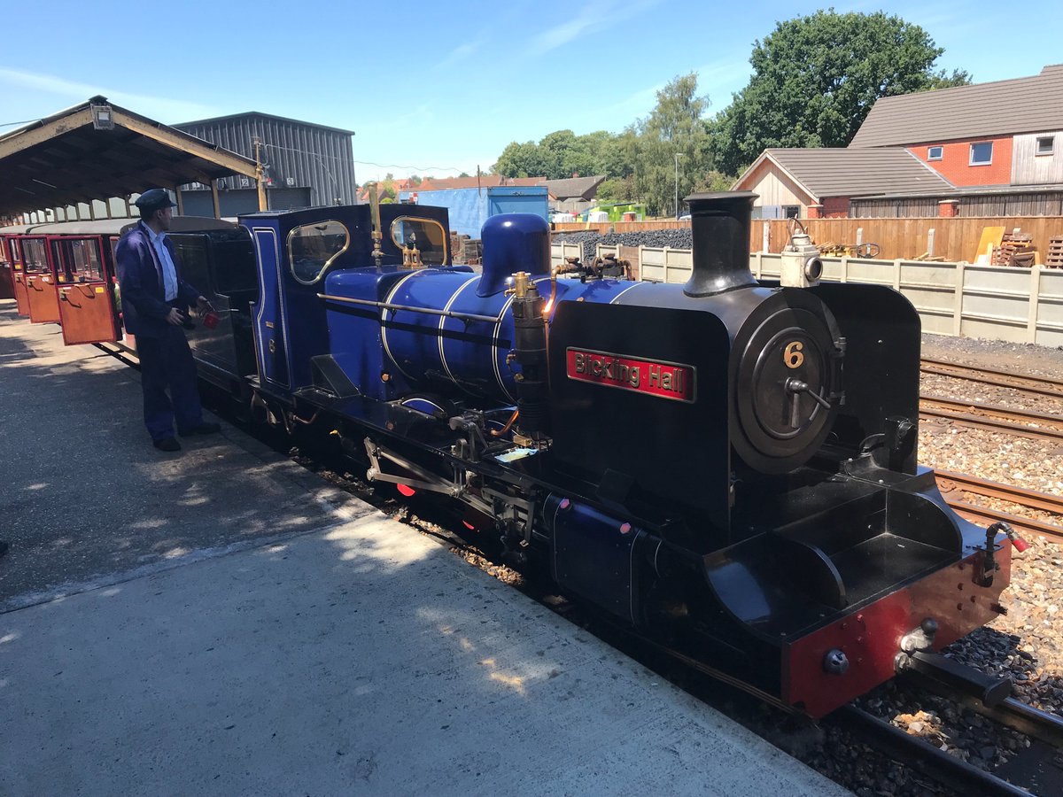 KJLTourManager's tweet photo. @RailDiscoveries final day of our tour. North Norfolk Railway, Bure Valley Railway and a boat trip on the Broads. Perfect day. https://t.co/DmEzaagZXb