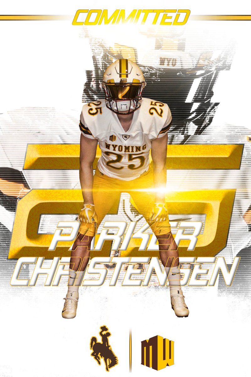 pchristensen21's tweet image. Beyond excited to announce that I will be continuing my athletic and academic career at The University Of Wyoming! Thank you to all that have helped make this possible. 🤠#GoPokes #R1DEFORTHEBR9ND
