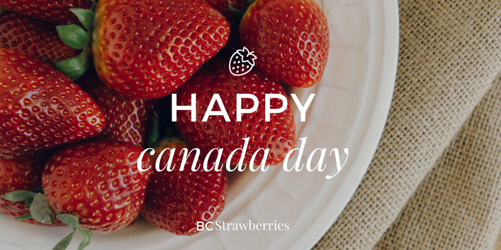 BCStrawberries's tweet photo. Enjoy the long weekend everyone! #HappyCanadaDay! 🇨🇦🍓 https://t.co/VKtidj3Eis