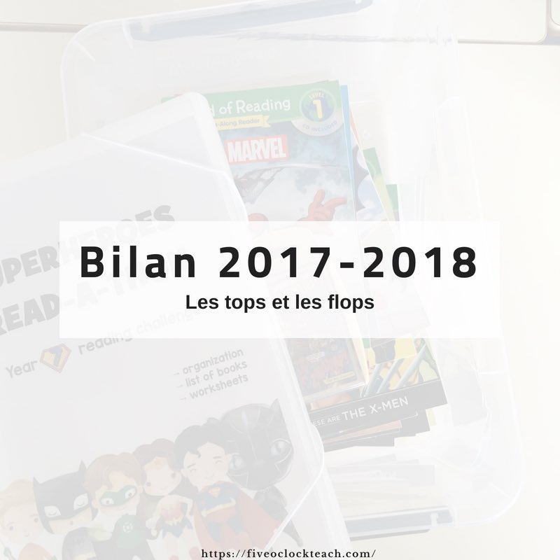 FiveOclockTeach's tweet photo. #OnZeBlog
Bilan de cette année scolaire qui touche à sa fin : des projets qui ont bien fonctionné et d'autres un peu moins. Des envies, des projets pour l'année prochaine et quelques activités pour la semaine prochaine. #MirageMake #Reading 
https://t.co/TQ4kIUqCmh https://t.co/sQWhKqDMOl
