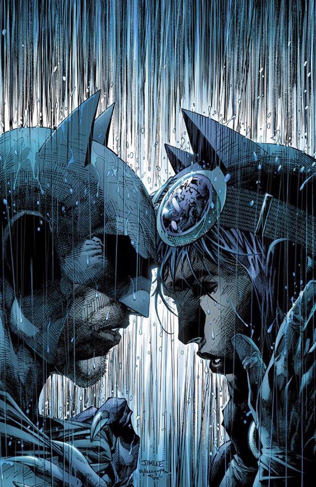 Im pissed about things and excited about other things. I have no idea how to comment on anything without spoiling everything. 

Batman 50 is still out Wednesday. I’m incredibly proud of the issue; I hope you pick it up. You have questions; the answers are there.

Art by <a href="/JimLee/">Jim Lee</a>.