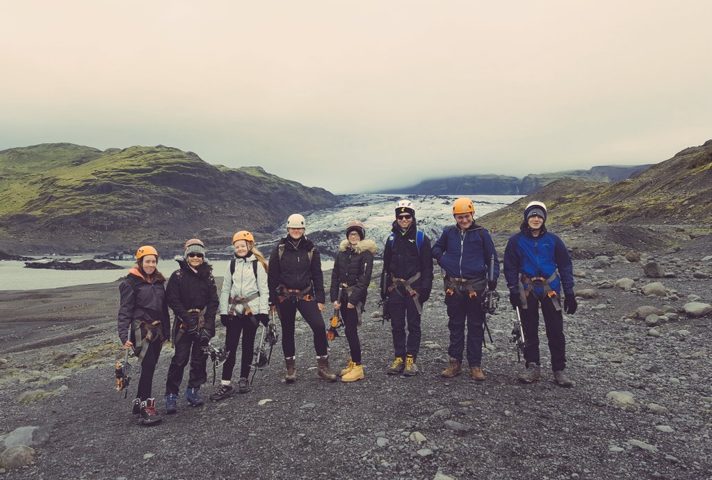 ScienceBM's tweet photo. Walking on glaciers, black beaches and behind waterfalls. Not your typically Sunday #iceland2018 #dontwanttogohome @ScienceBM @bm_ks4 @BMATHUMANITIES https://t.co/dzdBXvf8lw