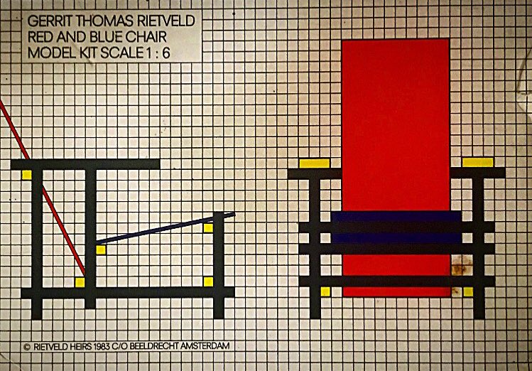 BramSanne's tweet photo. #modelkit #rietveld https://t.co/AkzlebvVDt