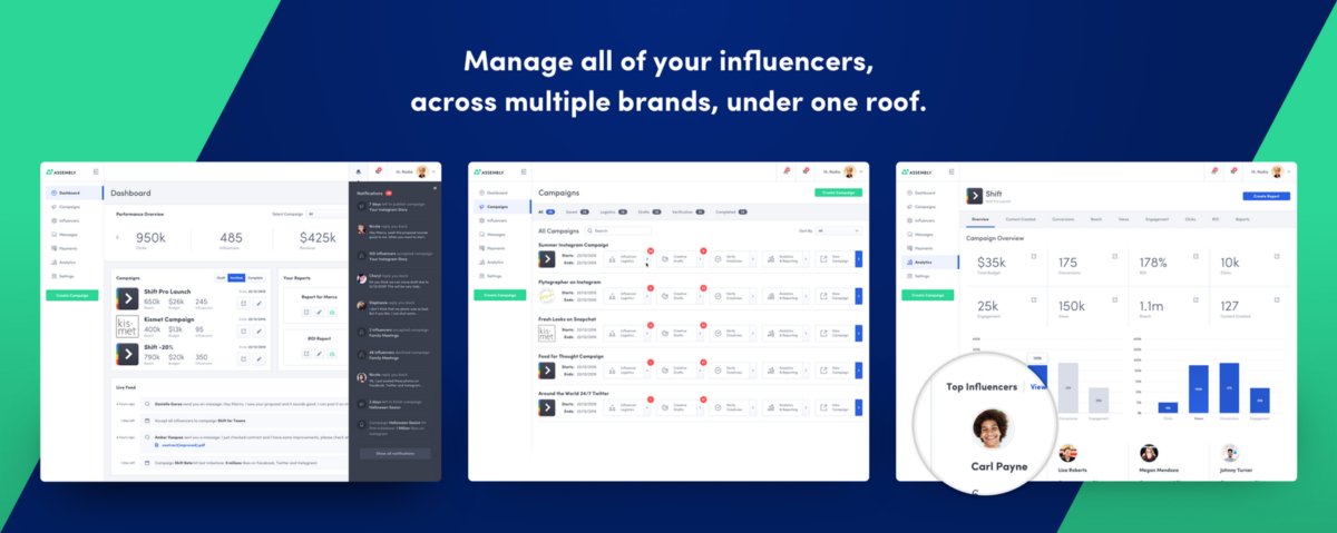 Manage all of your influencer marketing campaigns under one roof medium.com/@siftery/manag…