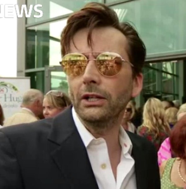 David Tennant at the Jersey screening of You, Me And Him on Sunday 1st July 2018