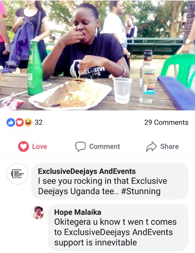Thanks for the love @hope_malaika. ❤❤✌ <a href="/JapsdeejayT/">Japsdeejay Silent Triger</a>  <a href="/iam_diceUg/">IamDice.</a> @Deejayobisaacg1 <a href="/Exclusivedjsug/">Exclusive Deejays Uganda 🇺🇬</a>