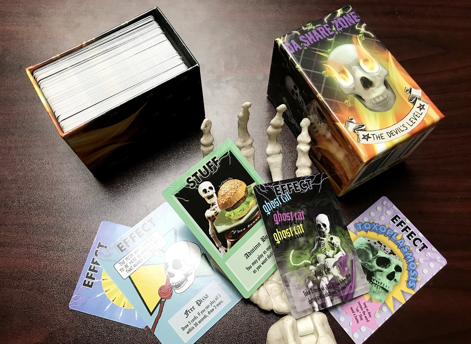 MY GAME "THE DEVILS LEVEL" AVAILABLE AT https://t.co/Qtp3PuUDXE - THESE CARDS DESIGNED BY @NatalieDee - THE CAT CARDS ARE FROM THE EXPANSON SETS