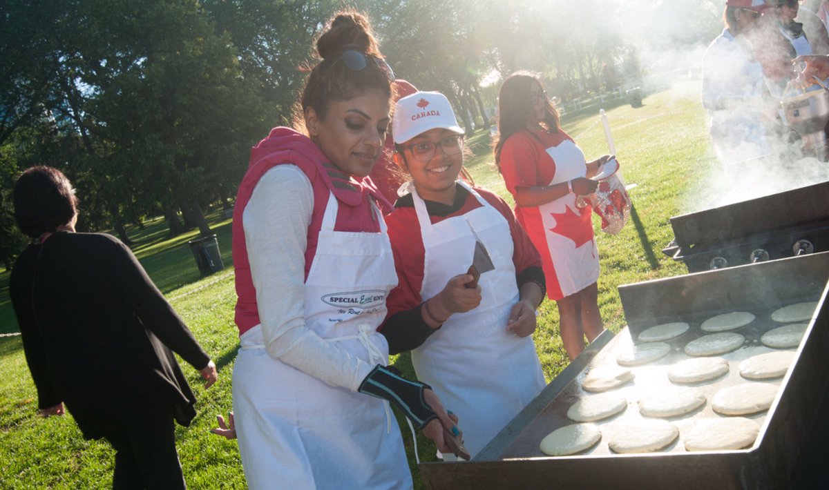 somanizahra's tweet photo. Wonderful Canada Day celebrations. Thank you to all of our volunteers and Honoured Guests for making it so special! #CanadaDayIsmailiBreakfast https://t.co/sSFov38Meq