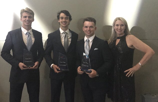 SHS_FBLA's tweet photo. @georgiafbla: Garrison B, Christian D, and John G from Sonoraville High are dancing to the sound of a 10th place win in Entrepreneurship at #NLC18 https://t.co/otgdQQA6lq