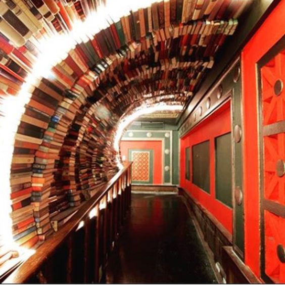 goodreads on Twitter "The brilliant book tunnel at The Last Bookstore