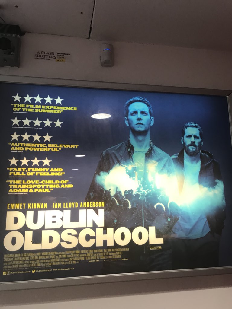 CBumble's tweet image. Looking forward to seeing @EmmetKirwan @ianloydanderson @SarahGreeneNews @markohalloran and all the cast strut their stuff! #DublinOldschool #Topsoff #Irishfilm #IrishWriting