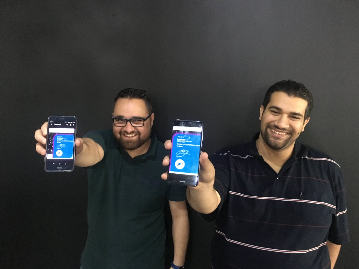 TanasukTech's tweet photo. Congratulations to our @AhmedAburabi and @majdyshaltaf who just became a #Sitecore 9 certified platform associate developer! 🎉🎉🎉🎉
@TanasukTech #TanasukTech https://t.co/LaRmvSAbPX