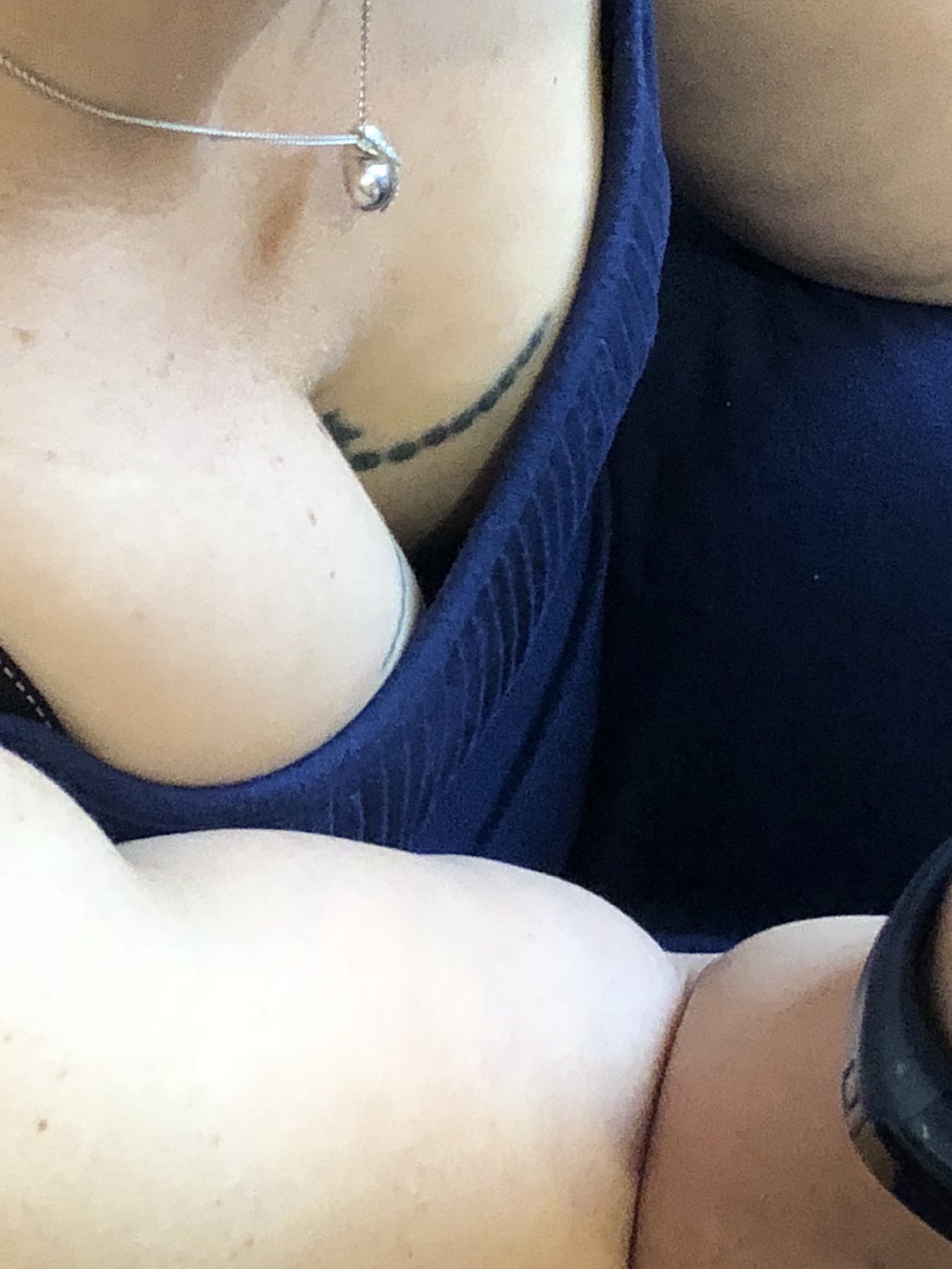 Me on X: Stole a creep shot of @thesecretsideof #cleavage hard to resist  diving right in. t.coeUXNzCVbM9  X