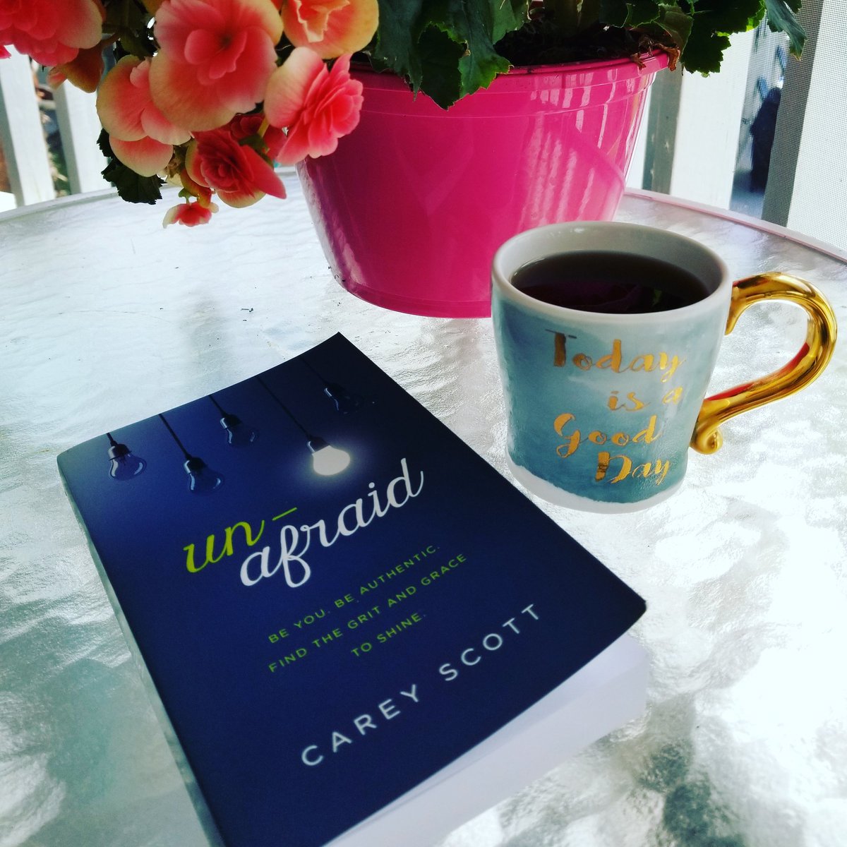 susanmbricker's tweet photo. "Unafraid" launched today! Congratulations @careyscotttalks! Treat yourself to this amazing book, it's a must read. Fearlessly living the authentic girl God designed you to be! https://t.co/JUejbrMXe7
#UnafraidBook https://t.co/XIVAiRLYeK