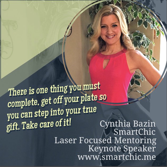 Cynthia_Bazin's tweet image. As we step into this brand NEW week, remove one thing off your plate that is taking up too much of your time. So you can step fully into your true gifts. #RealLifeTip #SmartChic #LaserFocused #Mentoring #Productivity #LeadYourLife