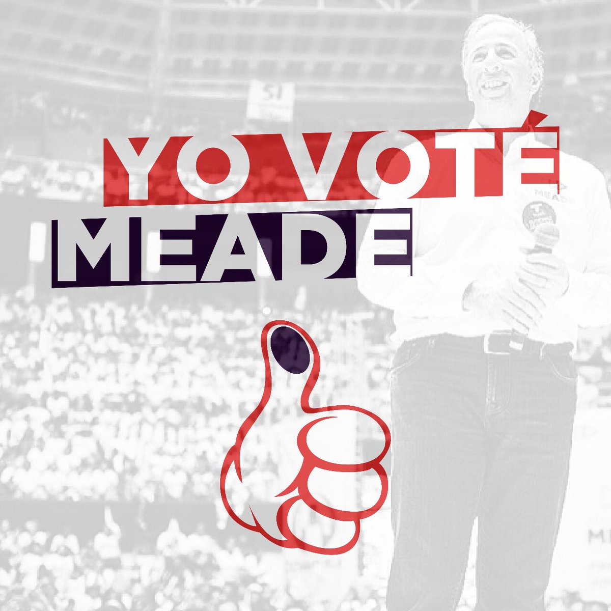 anap_nunez's tweet photo. #Orgullosamente #YoVoteMeade @JoseAMeadeK la mejor opción para el México que quiero! https://t.co/D1YURcmqfo