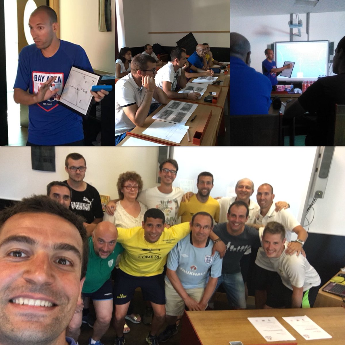 Futsal Level 1 &amp; Level 2 completed for <a href="/AmiciDiCometa/">COMETA</a> in Como (Italy). Very engaging group of futsal coaches. Perfect end to an amazing week of futsal. Impossible without the amazing help of Wallace, Luca, Rob, Alessio, Joaquin, Simona, Aquille &amp; Victor. Calcio a 5 friends!
