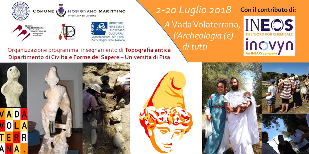 DiggingVada's tweet photo. Riprendono gli scavi a Vada Volaterrana! Vieni a trovarci in via del Porto dal 2 al 20 luglio!  #tuttinsieme #publicarchaeology #vadacomevada https://t.co/FVh0wJyVgF