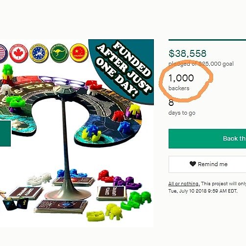 _GravityWarfare's tweet photo. #Gravitywarfare just reached 1,000 backers on Kickstarter! What a milestone in this journey!!! Thank you all!
#tabletop #boardgames @bgg #dicetower #kickstarter #tabletopgames
https://t.co/89OEW9AGI3 https://t.co/0hjO3rbs5M