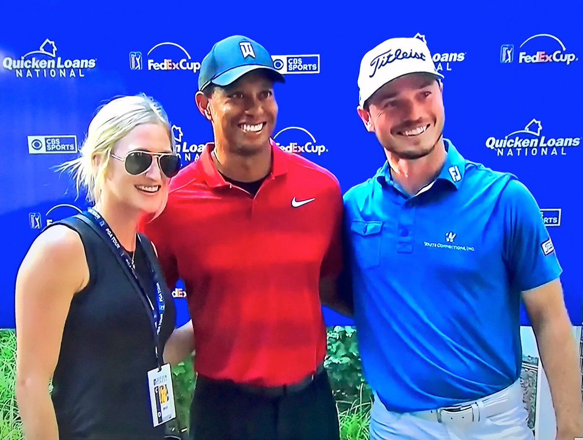 A perfect <a href="/BluejackNation/">Bluejack National</a> pairing today with our course designer <a href="/tigerwoods/">Tiger Woods</a> and member <a href="/BronsonBurgoon/">Bronson Burgoon</a>, who just earned his first career <a href="/PGATOUR/">PGA TOUR</a> top-10!