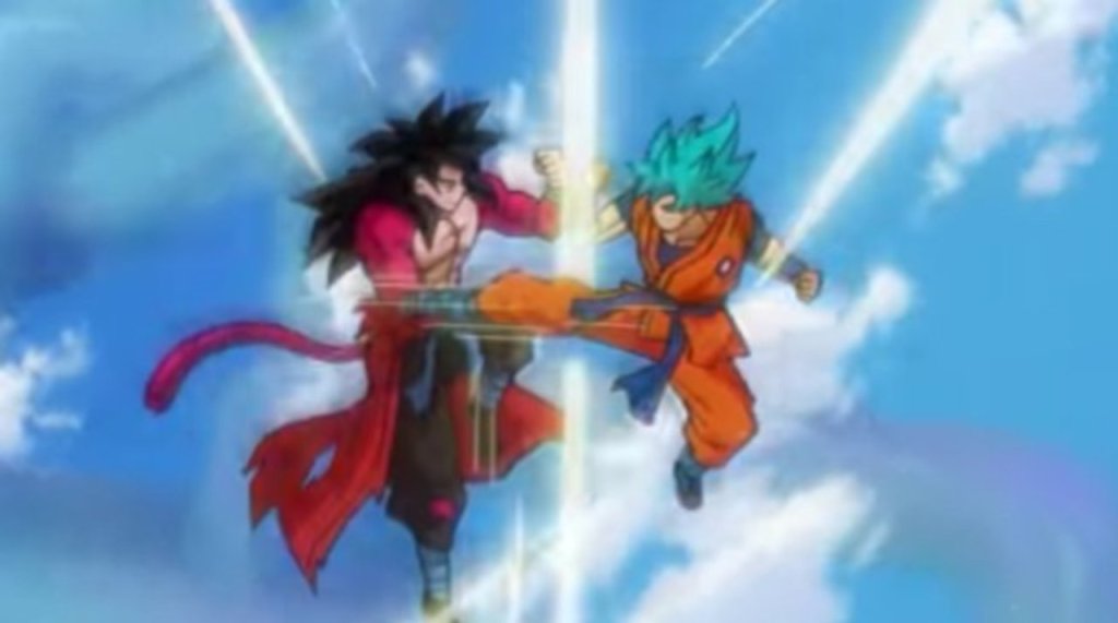 Dragon Ball Heroes  Clipe do novo anime mostra briga entre Goku e… Goku