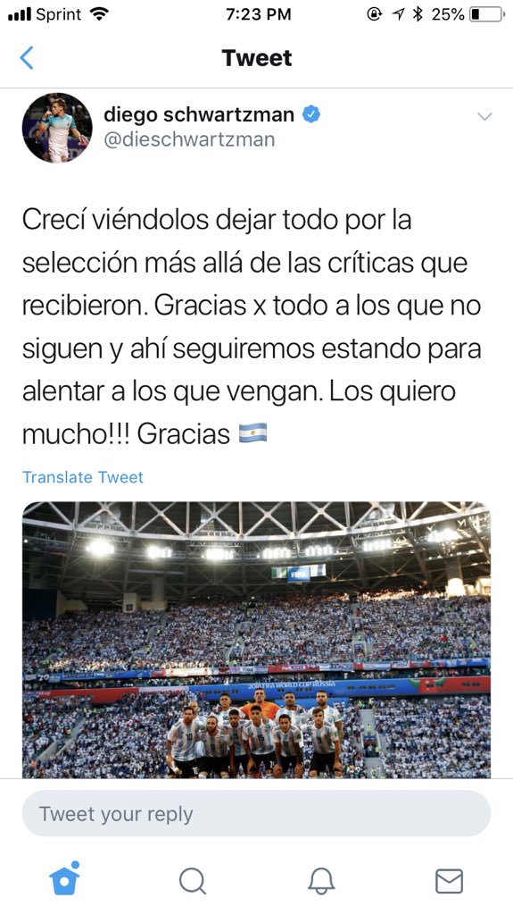LososWay13's tweet photo. #SomosArgentina 🇦🇷 https://t.co/Dx6Lnb8Ktr