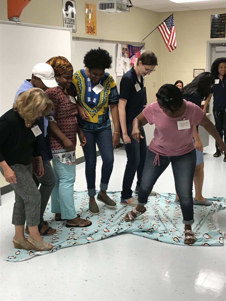 BellExcell2K18's tweet image. The teachers of our summer site collectively problem-solved through a community building activity! Such creative approaches and maneuvering! Well done team! 🎉#collectivesolutions #weareBELL #impact209 @experienceBELL