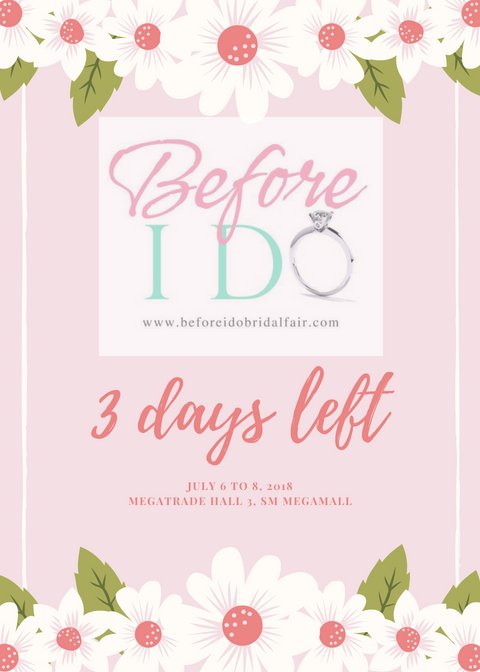 iheartwedding's tweet photo. Find great discounts, freebies, and promos from participating exhibitors when you book onsite! 3 days left! 

Don't forget to register at https://t.co/ZYbVwSlxh6!  

#beforeidobridalfair #weddingexpo #bridalfairph #weddingsph #debutph #soontowed #bride #weddingfairph https://t.co/hDBljAFZrC