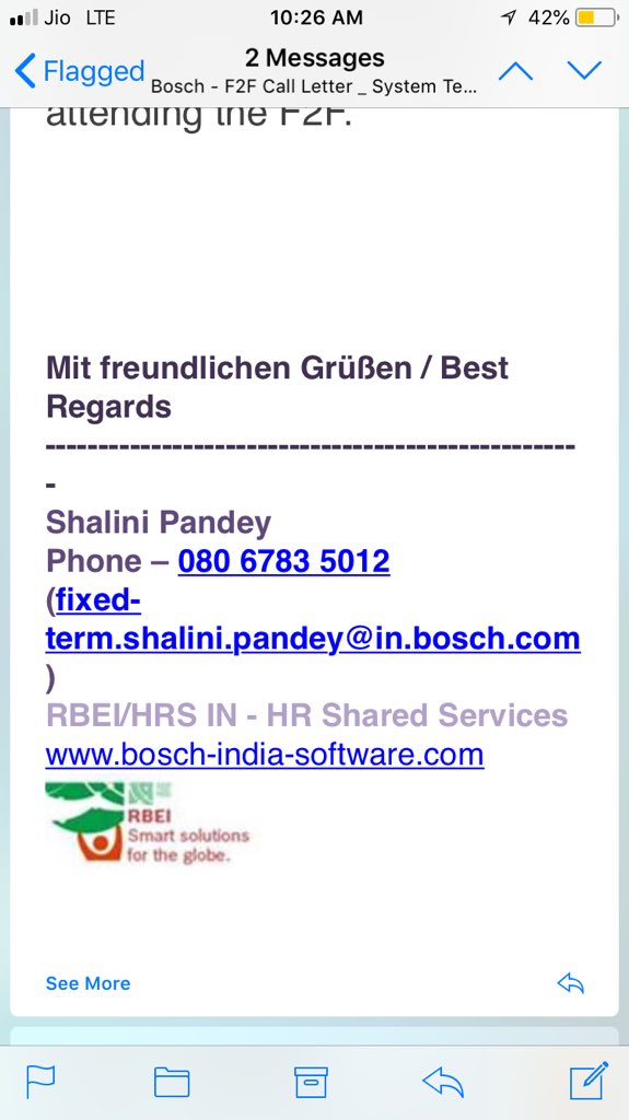 UgAnoop's tweet image. Dear team, FYI please find attached which includes HR person name ,date of interview scheduled as well as place.