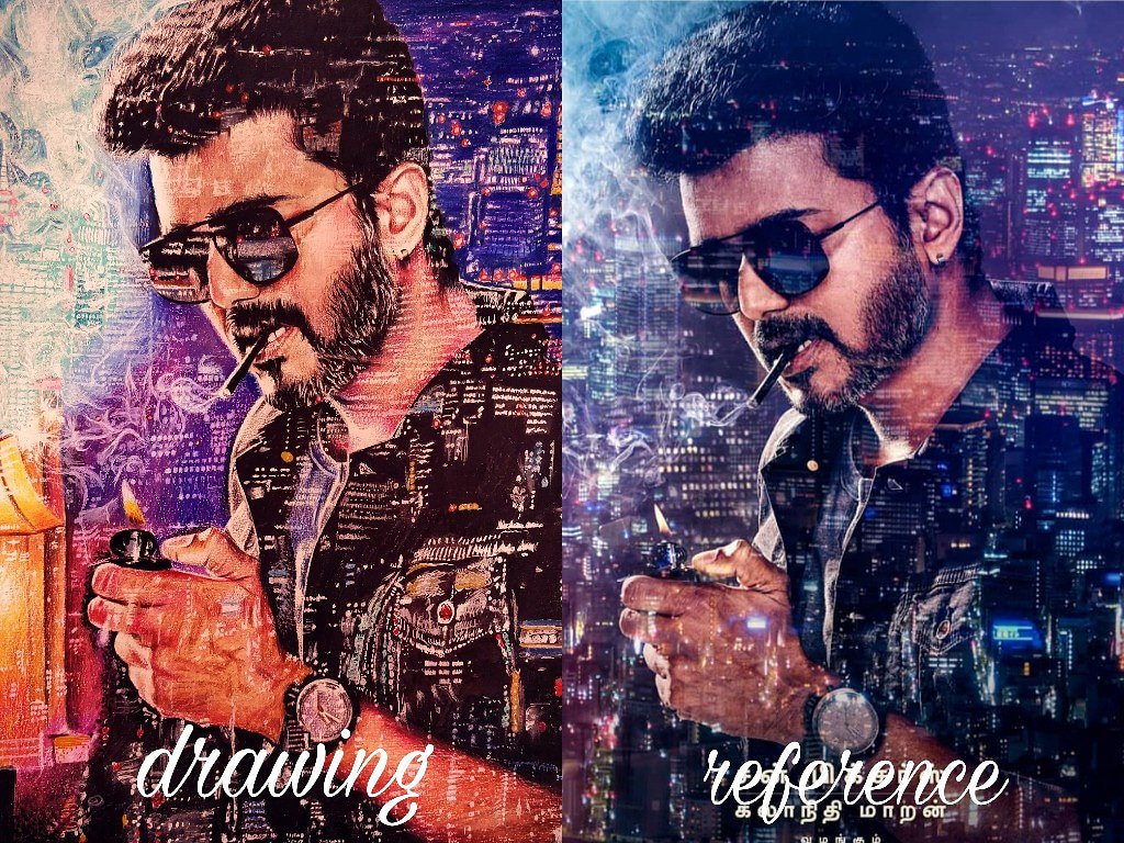 Never have I been so nervous before a post 😂this took 40 hours approximately,out of which yesterday was 10 hours straight 😅 this sketch is the most special till now.. because it's thalapathy and because this is the most challenging one I've done till date <a href="/actorvijay/">Vijay</a> #Vijay