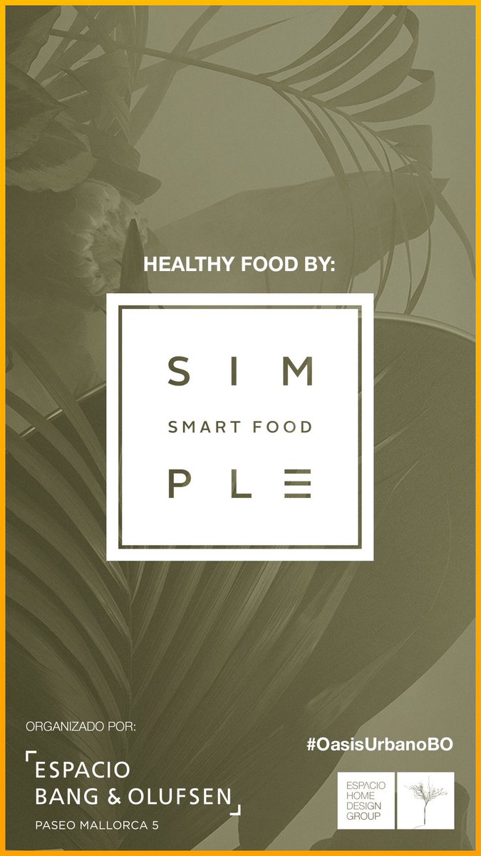 OASIS URBANO. Un Pop Up Store inspirado en la naturaleza by Espacio Bang &amp; Olufsen los próximos 5, 6 y 7 de Julio en #Mallorca ¡No te lo pierdas! Más info aquí bit.ly/2lnrVv4 #OasisUrbanoBO