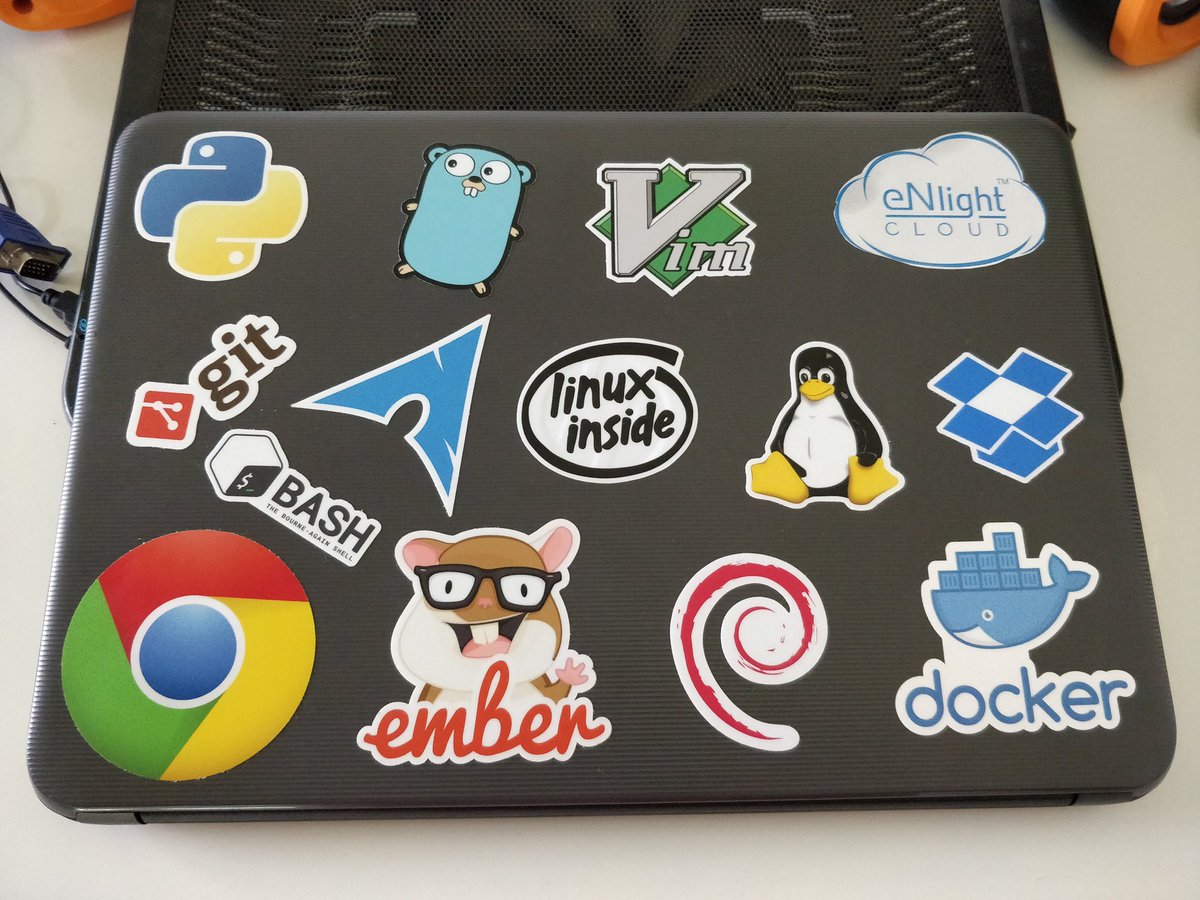 BeGuruprasad's tweet image. Indeed!
@esds_rishi thanks for Docker and #eNlightCloud @ESDSDataCenter sticker! @unixstickers @stickermule they look awesome together! 😍 ♥