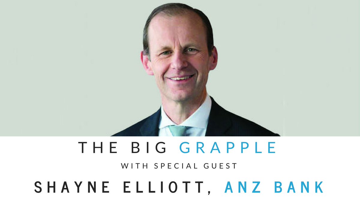 In this month's Big Grapple podcast, Peter Collins speaks with <a href="/ANZ_AU/">ANZ Australia</a> CEO, Shayne Elliott, about Ethics in Banking. Shayne offers his views what action the ANZ needs to take following the Financial Services Royal Commission. bit.ly/2IJ14Ta