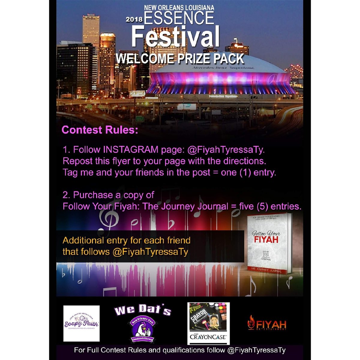 FREE TICKETS!!! Essence 2018